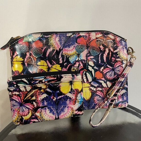 LODIS WRISTLET CLUTCH & COIN PURSE - Picture 2 of 9